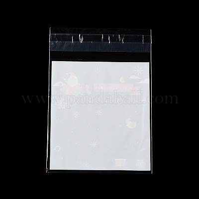 Пластиковый пакет для выпечки с рождественской тематикой OPP-Q004-05C-1