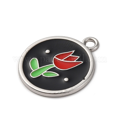 Подвески из эмали и сплава PALLOY-R162-13P-03-1