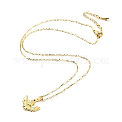 Подвески на шею из нержавеющей стали 304 для женщин STAS-S124-01G-01-1