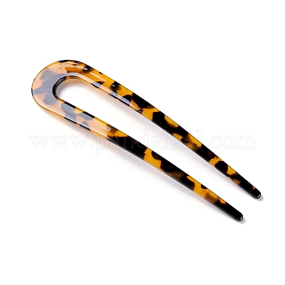 Вилки для волос из ацетата целлюлозы (смола) X-OHAR-C005-01A-1