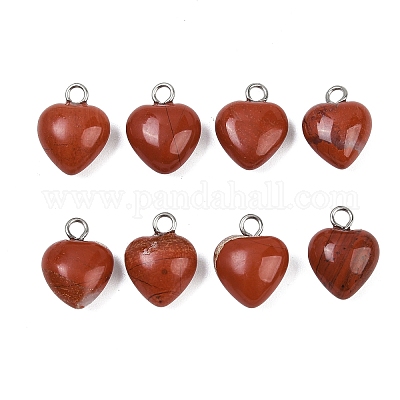 Подвески из натуральной красной яшмы G-T132-005E-1