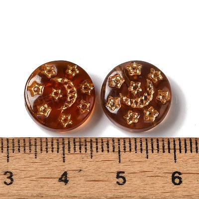 Прозрачные бусины лэмпворк LAMP-P065-04A-04-1