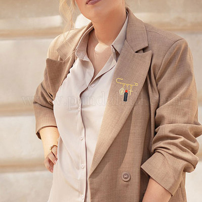 5 шт. булавки для килта из нержавеющей стали 304 JEWB-CA00009-1