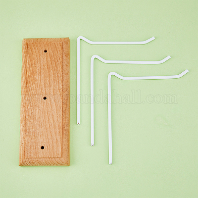 1-ярусная 3-рядная железная витрина для ювелирных изделий EDIS-WH0029-97A-1