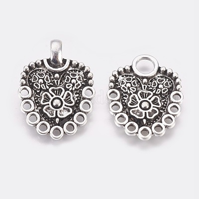 Экологичные застежки-крючки из цинкового сплава PALLOY-WH0031-02AS-1