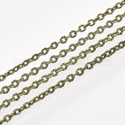Cadenas de cable de latón&nbsp;CHC-T007-04AB-1