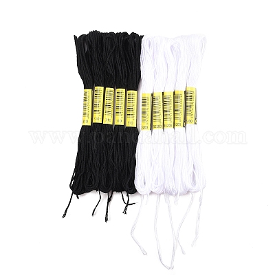 2 комплект 2-х цветных хлопковых ниток для вязания крючком OCOR-FS0001-03-1