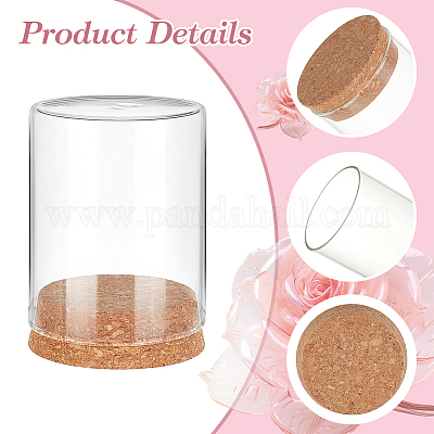 Пустая стеклянная банка AJEW-WH0083-46B-1