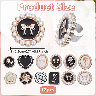 12 шт. подвеска в виде стетоскопа из смоляной эмали HJEW-OC00217-1