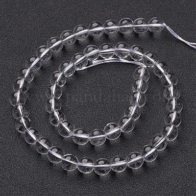 Синтетический кристалл кварца бусины нити GSR8mmA039-1-1