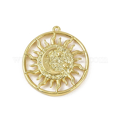 Латунные подвески KK-M322-17G-1