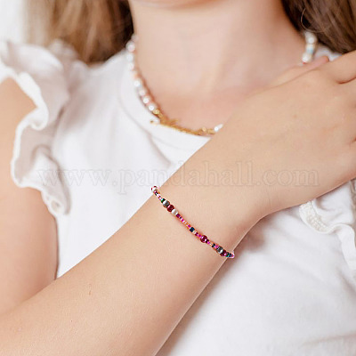 Наборы для изготовления украшений из бисера своими руками DIY-TAC0009-10H-1