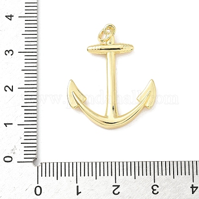 Латунные микропаве прозрачные подвески с фианитом KK-B141-24G-1