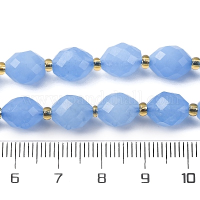Бусины из натурального белого нефрита G-D305-B01-01D-1