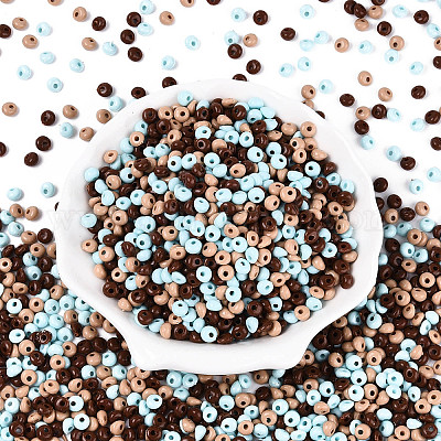 Непрозрачные акриловые бусины OACR-N150-05D-1