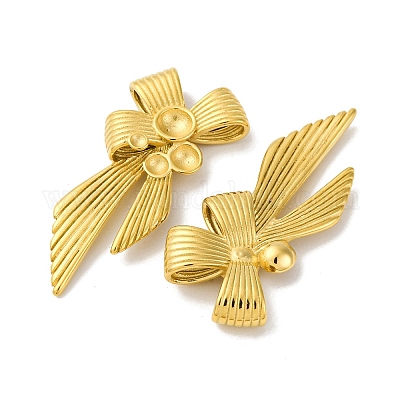 Подвеска из нержавеющей стали 304 со стразами STAS-A117-04G-1