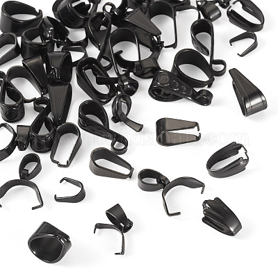 48 шт. 8 стиля защелкивающихся дужек из нержавеющей стали 304 STAS-TA0003-09-1