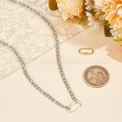 2 шт. 2 цвета 925 серебряных винтовых карабина с замком FIND-GO0001-61-1