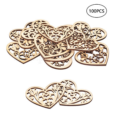 Неокрашенного дерева подвески WOOD-I004-35-1