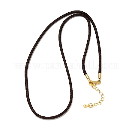 Изготовление ожерелья из плетеного нейлонового шнура толщиной 2.5 мм FIND-G095-01G-09-1