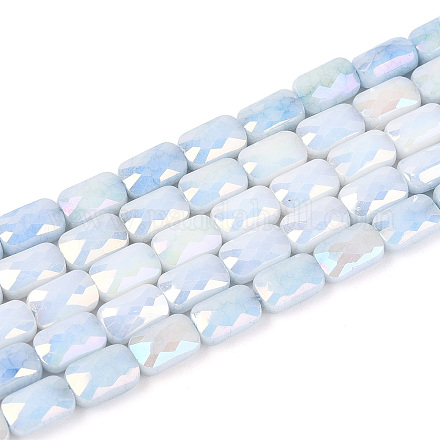 Антикоррозийные гальванические стеклянные бусины GLAA-T025-29A-1