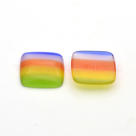 Square Striated Cat Eye Cabochons CE-F010-03-1