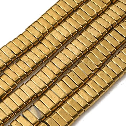 Гальванические немагнитная синтетический гематит бисер пряди G-C106-B02-12A-1