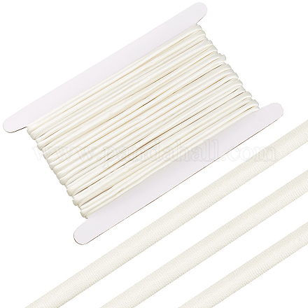 Круглая атласная лента длиной 10 м с хлопковым шнуром внутри. OCOR-BC0007-35C-1