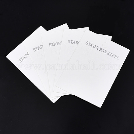 Cartes d'affichage de clou d'oreille en carton CDIS-R030-06A-1