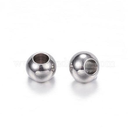 201 Stainless Steel Beads STAS-D447-37B-1