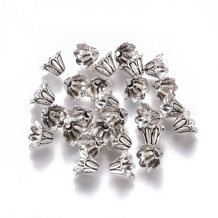 Tibetische Perlen Kappen & Kegel Perlen LF0600Y-NF-1