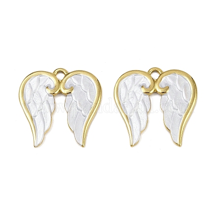 Подвески из нержавеющей стали 304 с эмалью STAS-L290-06G-1