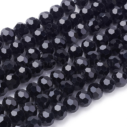 Chapelets de perles en verre EGLA-J042-6mm-08-1