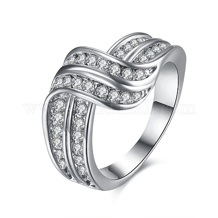 Los anillos de dedo rhinestone de aleación de estaño RJEW-BB17315-7B-1