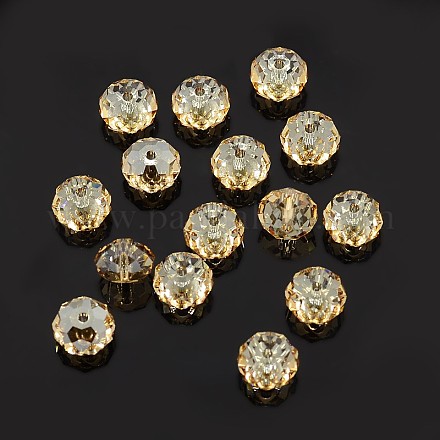 Perles de cristal autrichien X-5040_8mmGSHA-1