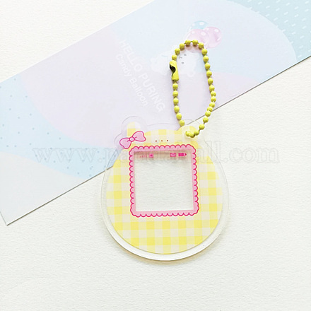 Wholesale Transparent Acrylic Keychain Blanks 