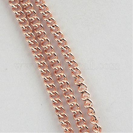 Unwelded Iron Curb Chains CH-R078-06RG-1