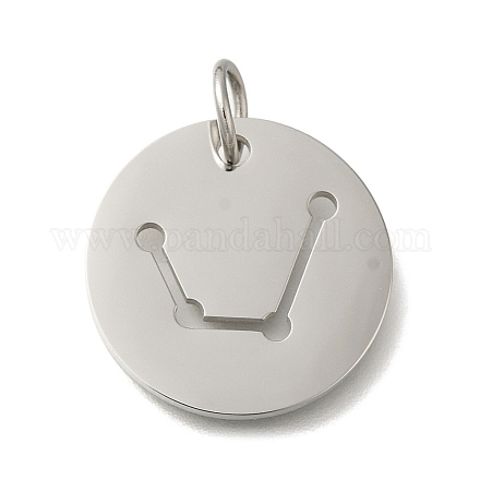 Подвески из нержавеющей стали 304 с защитой от потускнения STAS-M074-02K-P-1