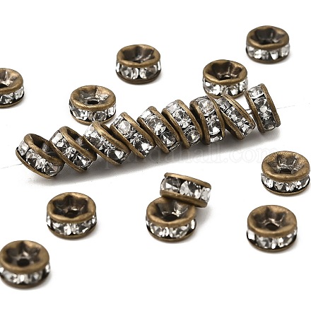 Латунные бусины разделители для поставки стразов X-RB-A014-Z6mm-01AB-NF-1