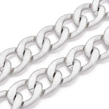 Cadenas de bordillo con textura de aluminio CHA-N003-05P-1