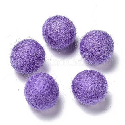 Wool Felt Balls AJEW-P081-A02-1
