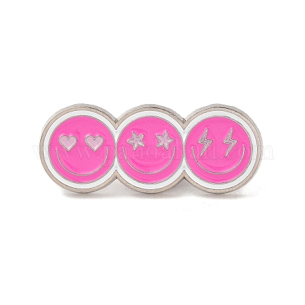 Emaille-Pins der rosa Serie JEWB-M029-03G-P-1