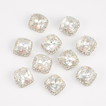 Cabochons Diamante de imitación de la aleación MRMJ-T014-05B-1