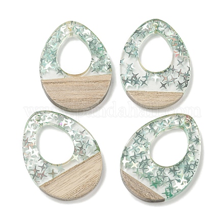 Деревянные подвески FIND-B042-08A-1