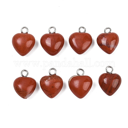 Подвески из натуральной красной яшмы G-T132-005E-1