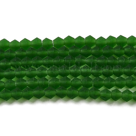 Имитировать нити бус из матового стекла из австрийского хрусталя EGLA-A039-T2mm-MD25-1