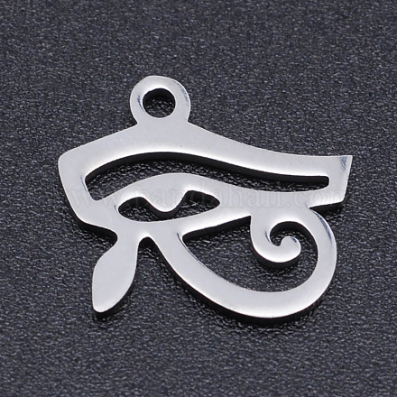 304 Stainless Steel Laser Cut Charms A-STAS-S105-T919-1-1