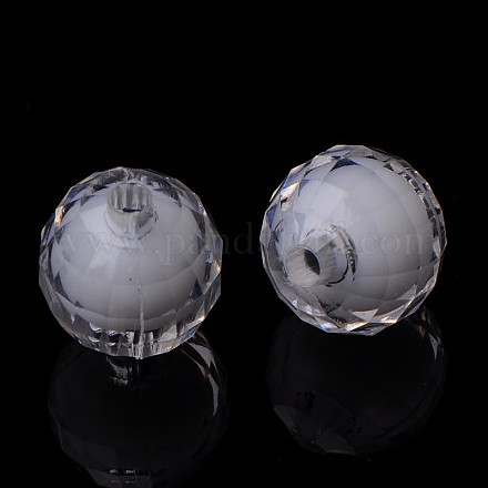Transparent Acrylic Beads X-TACR-S086-12mm-01-1
