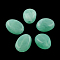 Oval Imitation Gemstone Acrylic Beads, Medium Aquamarine, 18x13x9.5mm, Hole: 2mm, about 310pcs/500g