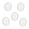 Natural Quartz Crystal Cabochons, Rock Crystal, Grade AAA, Oval, 21x16~16.5x4~4.5mm
